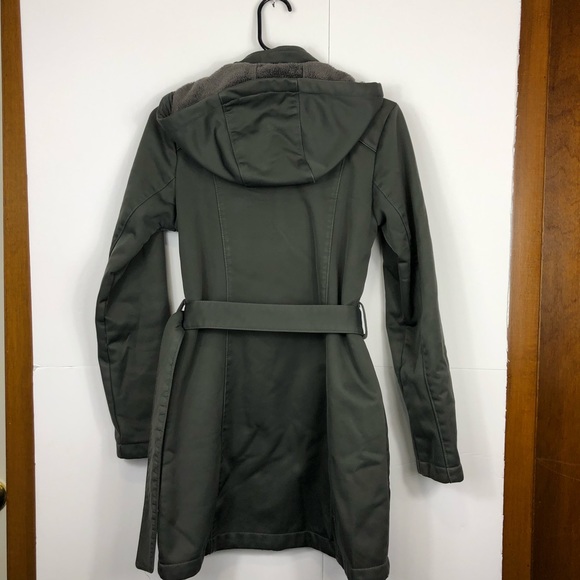 The North Face Belted Parka Jacket Sz XS - Picture 9 of 12